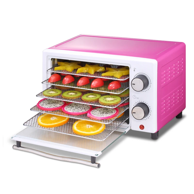 

5th Floor Dried Fruit Machine Household Small Food Dryer Fruit Vegetables Dried Meat Air Dryer