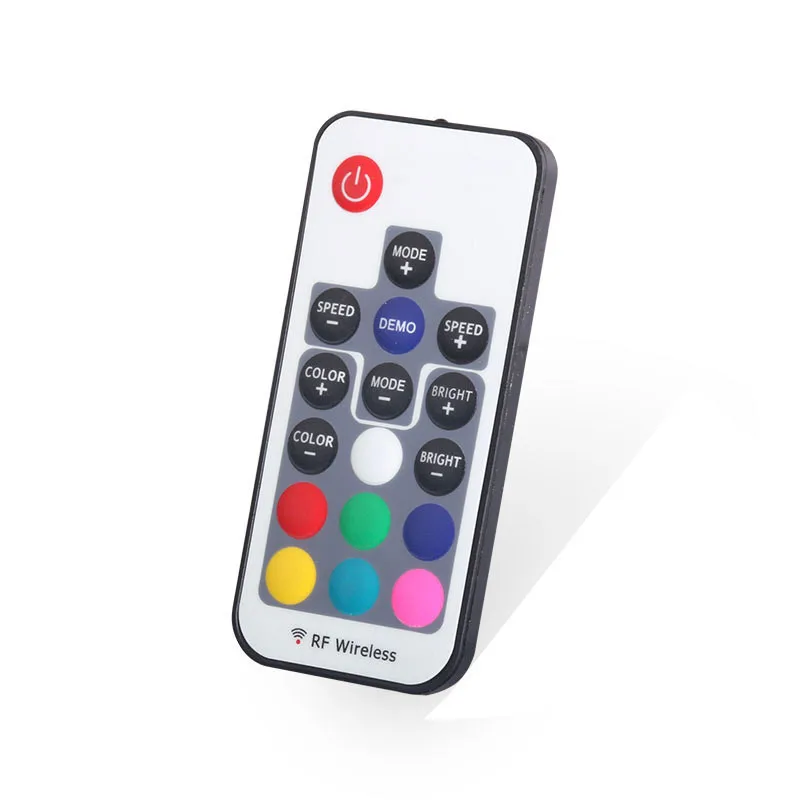 Светодиодный светильник Rgb Mi Chave Remoto с 17 клавишами пульт дистанционного