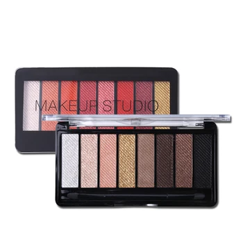 

TIAI Brand New Cosmetics Shimmer 8 Color Eyeshadow Makeup Palette Glitter Eye Shadow Powder Natural Long-latsting Smooth Pigment
