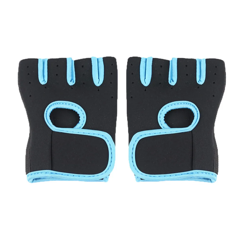 2019 Men and women summer half finger gloves outdoor sports fitness weightlifting gloves waterproof breathable gloves 40M21 (2) - 