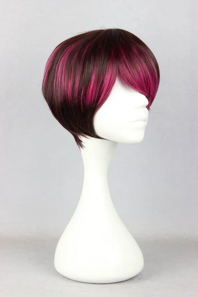 Mcoserファッションメンズ髪型ロリータゴシック合成コスプレショートウィッグ Cosplay Short Wig Short Wigmen Hairstyle Aliexpress