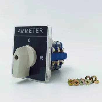 

Universal Change-over Switch YM68 Electric Current Open Close 3 Contact 20A Panel Control AMMETER