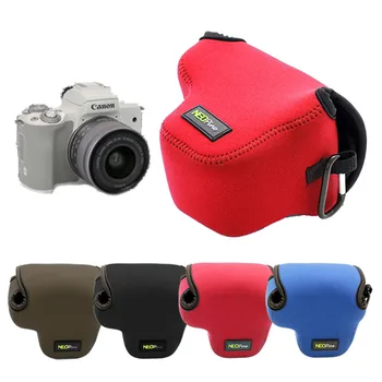 

Portable Protective Neoprene Soft Camera Inner Case Cover Bag for Canon EOS M50 EOSM50 with 4 Color Option