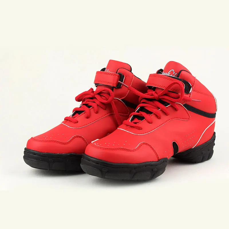 

High Quality Mirco-leather Women's Modern Dance Sneakers High-top Jazz Dancing Shoes Fitness Shoes