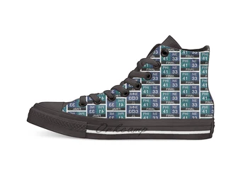

LII Scoreboard Casual High Top Canvas shoes sneakers For Drop shipping