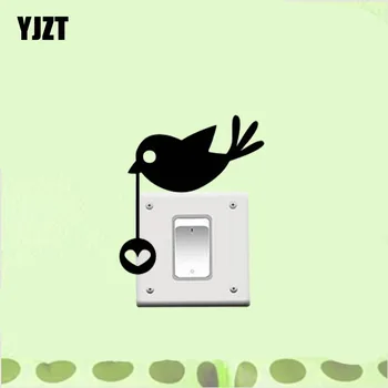 

Full Of Love Bird Wall Decal Decor Artistic Animal Vinyl Switch Sticker 8SS-0169