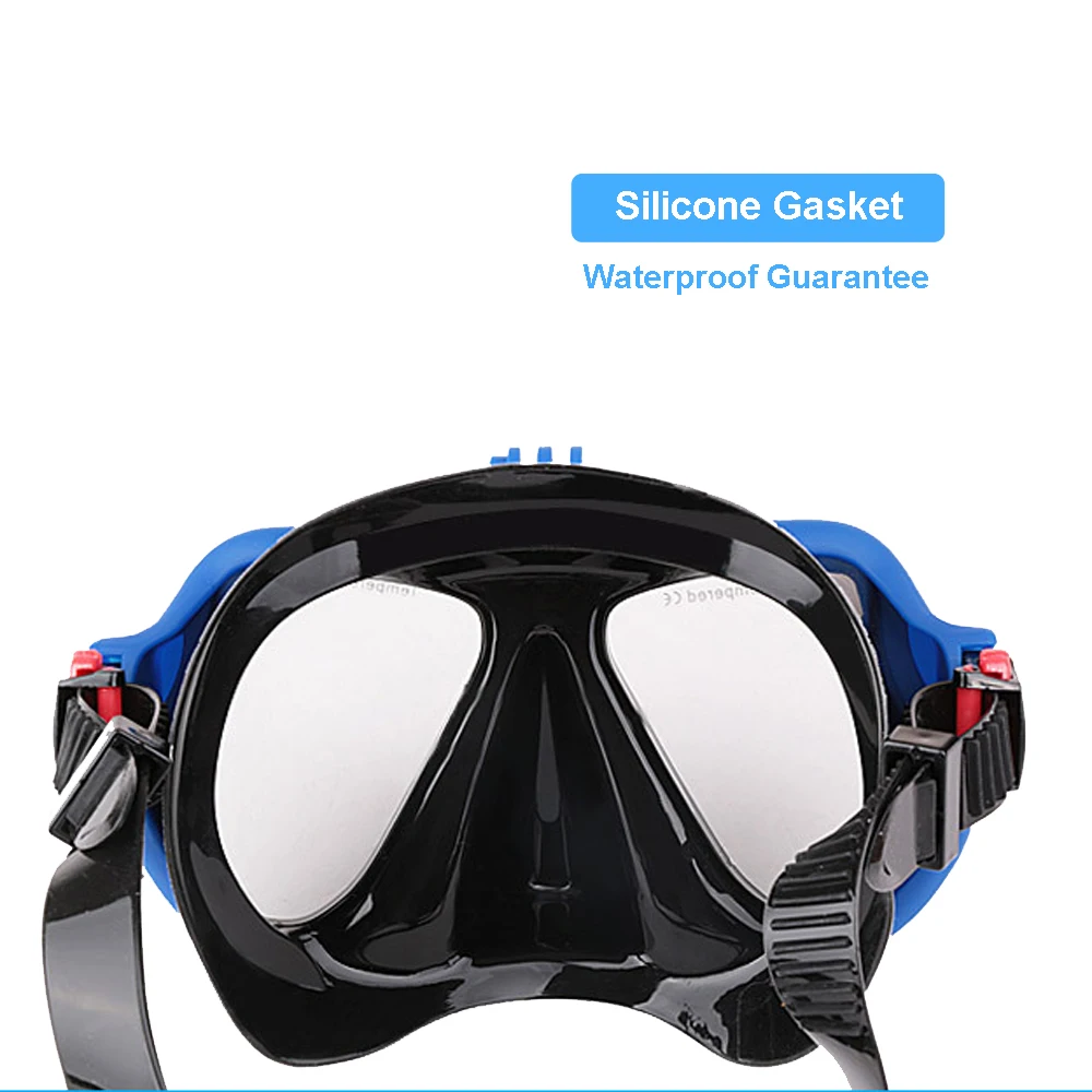 Набор оптических снастей для подводного плавания, набор для близорукости, набор для подводного плавания Gopro, крепление на заказ, прочная маска для дайвинга, сухая дыхательная трубка Rx-150 to-900