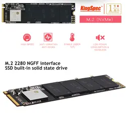Kingspec NGFF M.2 SSD 128 ГБ 256 ГБ 512 ГБ 2280 M2 NGFF Внутренний твердотельный жесткий диск модуль для Тетрадь/Ultrabook