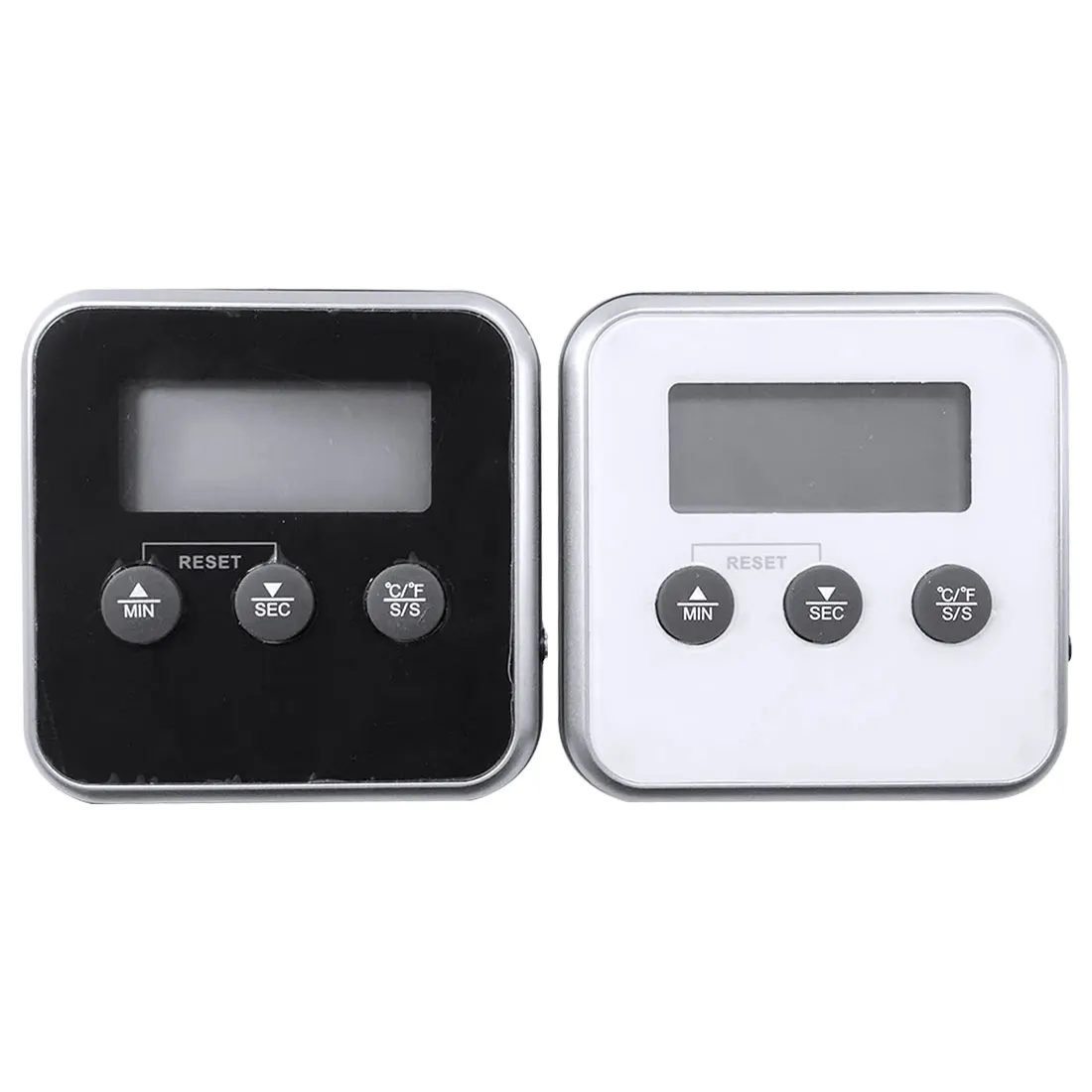 

New 1pc Digital Thermometer Timer Kitchen BBQ Meat Thermometer With Remote Probe Oven Temperature Gauge Alert