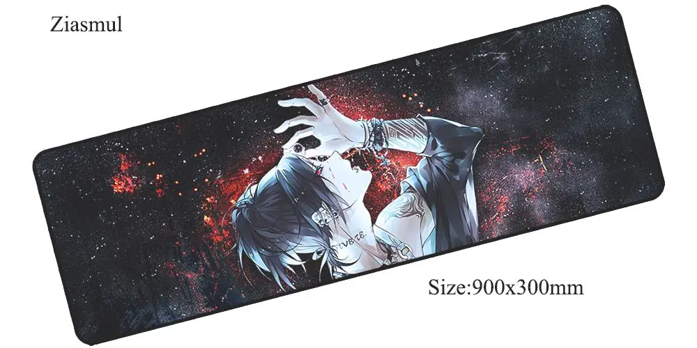 Коврик для мыши Ziasmul Tokyo Ghoul 90x30 мм коврик для мыши notbook компьютерный коврик для мыши классный игровой коврик для мыши геймерская клавиатура Коврик для мыши - Цвет: size900x300x2mm