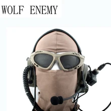 Горячее предложение! Распродажа! Охотничья сетка для страйкбола, тактические ударопрочные защитные очки для глаз, для спорта на открытом воздухе, металлические сетчатые очки, очки