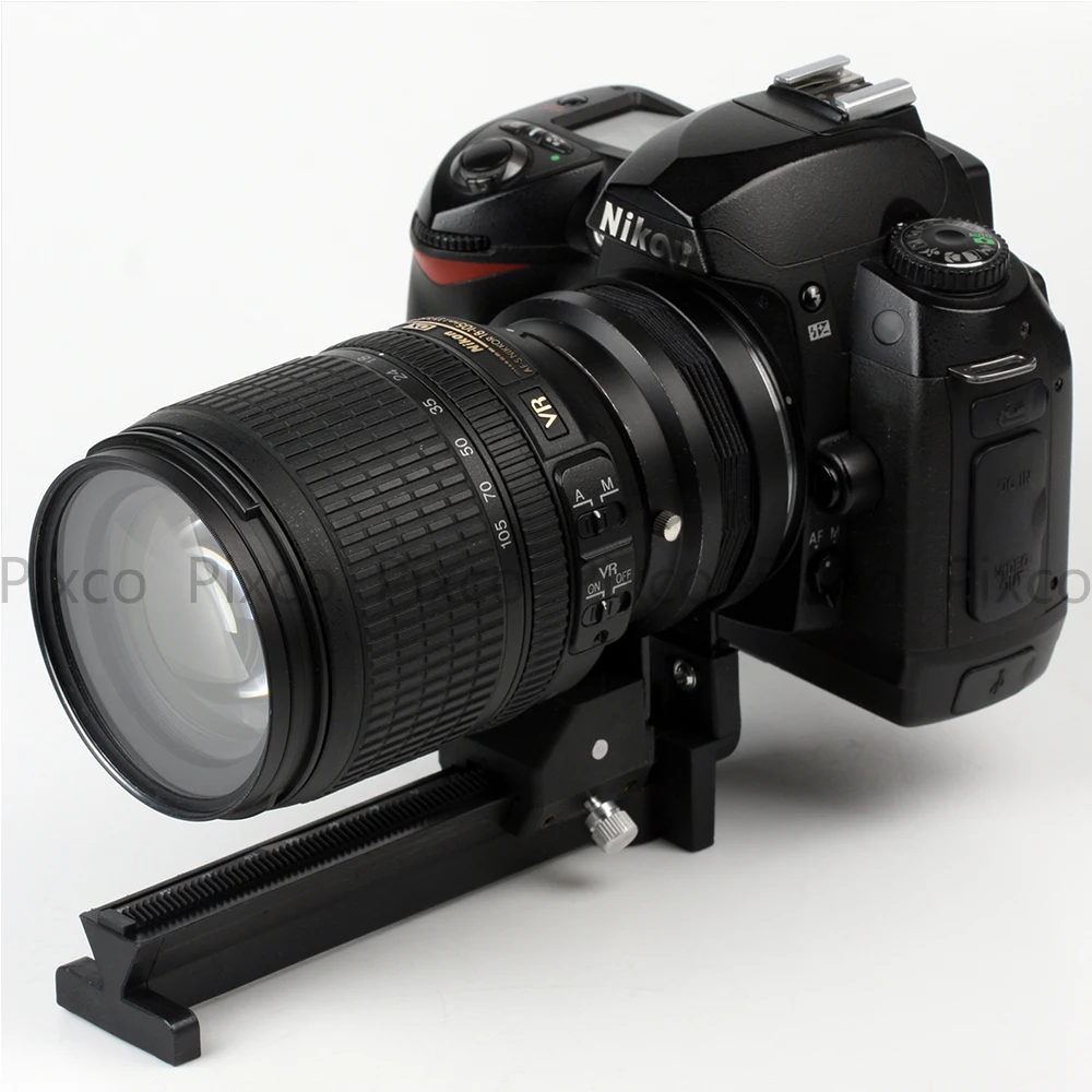 Pixco костюм для Nikon Canon Pentax пластик макро сильфонный объектив Крепление штатива