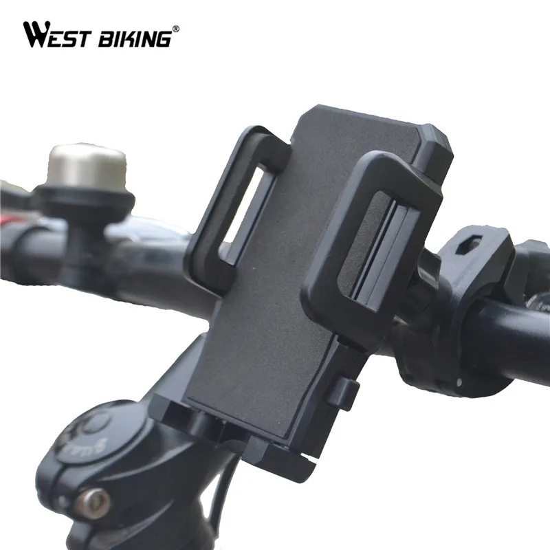 

WEST BIKING Bike GPS Navigation Holder 360 Degree Rotation Phone Holder Stand Bracket Universal Cycling Bicycle Phone Holder