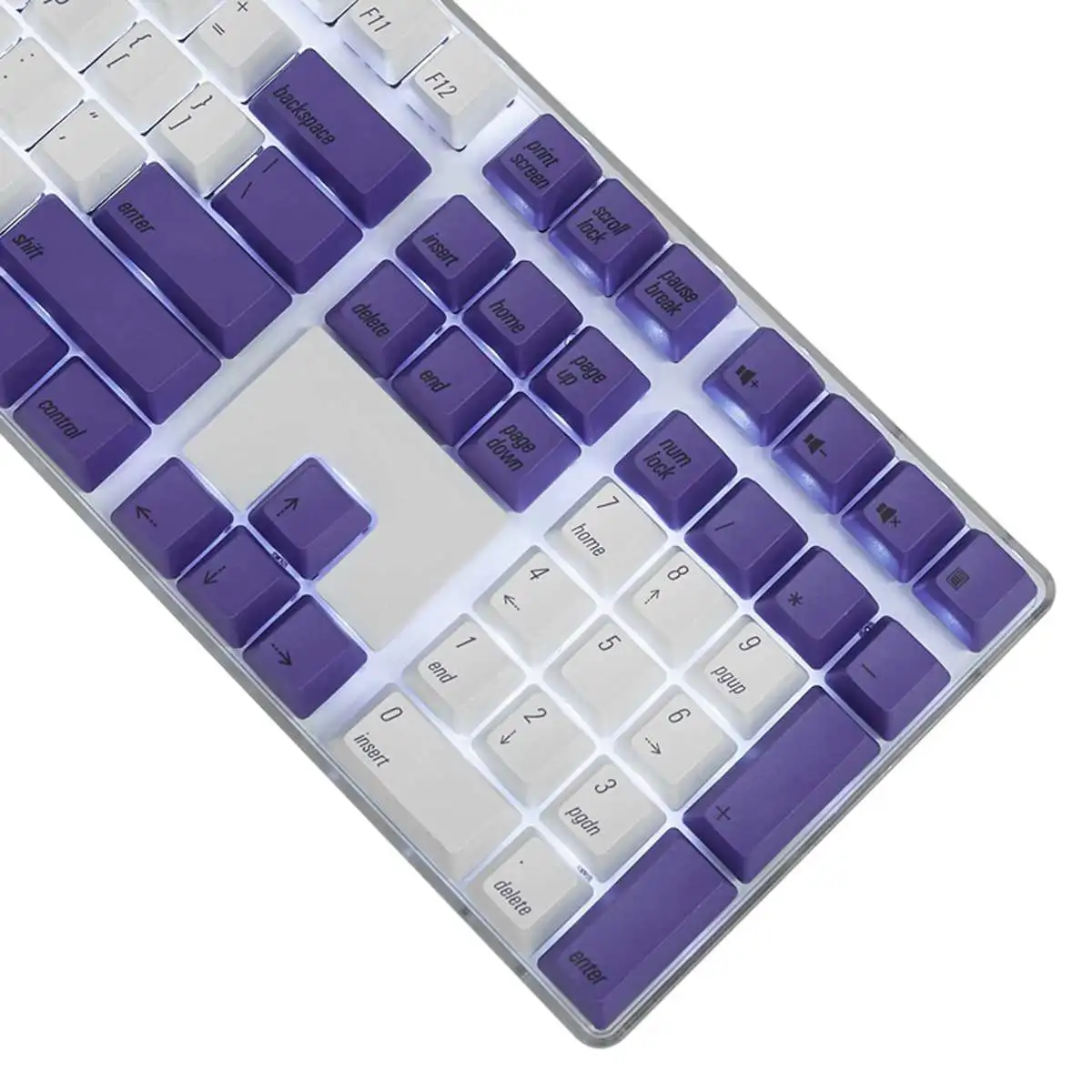 Игровой Keycap-Magicforce 108 Ключ УФ-свет Цвет краска-sub клавишные колпачки pbt набор клавишных колпачков для Механическая клавиатура-только