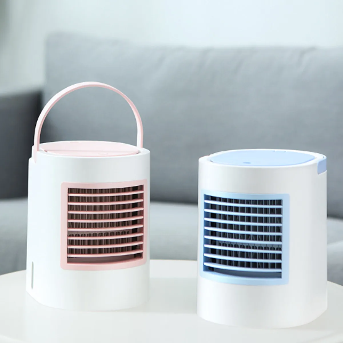 

Portable USB LED Light Air Conditioning Water Cooling Fan Cooler Humidifier Purifier Home Office Desk Fan Air Conditioning