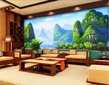 

Custom room wallpaper Non-Woven mural 3D photo wallpaper Landscape Sofa TV background Living room Bedroom wallpaper for wall 3D
