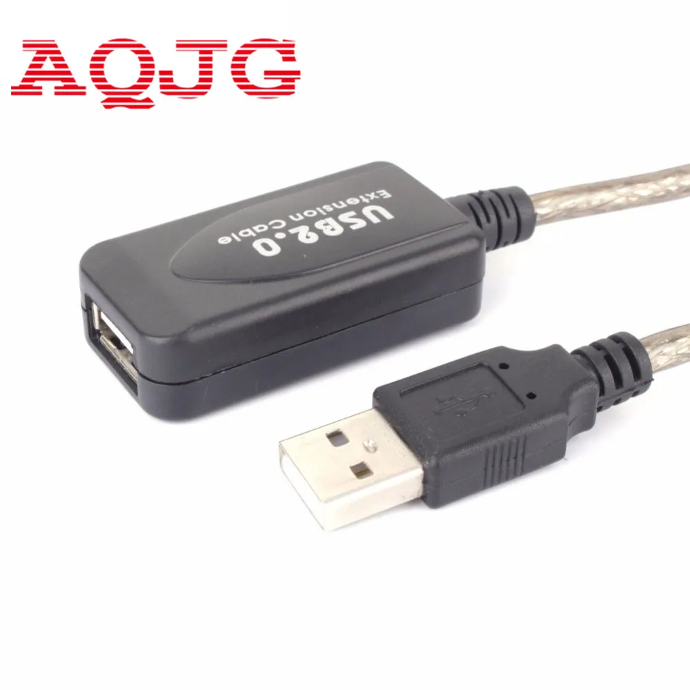 Удлинитель для активного ретранслятора USB 2 0 Папа мама кабель удлинитель 20 м/15 м/10