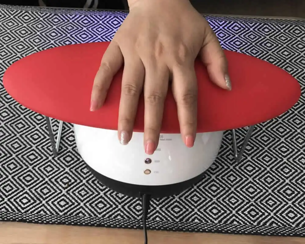 Travesseiro de Mão de Couro Descanso de Mão para Manicure e Pedicure Parceiro de Lâmpada de Unhas Legítimo Melhor 100% 5 Beleza e saúde