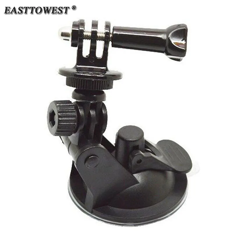 

Easttowest Car Windshield Mini Suction Cup Mount for Go Pro Hero 6 5 4 3 plus Xiaomi Yi Sjcam Sj4000 Sj5000 Sj7000 Action Camera