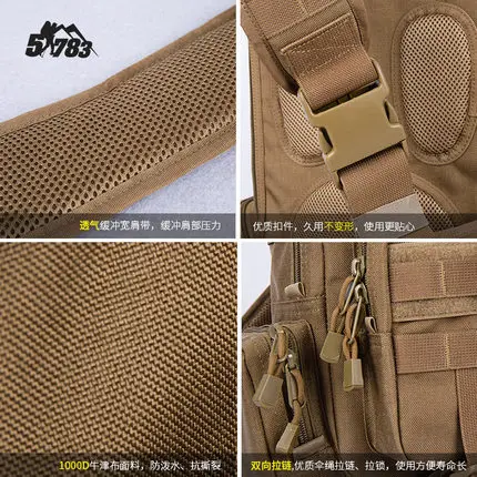  2018 New Military Tactical Assault Pack Sling Backpack Army Molle Waterproof EDC Airsoft bag Outdoo