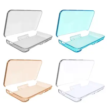 

Jeebel Nintend New 2DS XL LL Protective Clear New 2DS XL Cover Case For 4 Colors Hard Case Cover Funda NEW 2DS XL Case