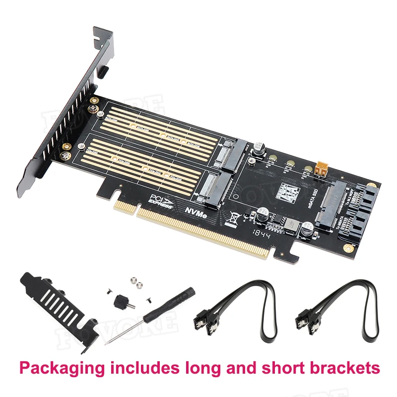 SK16-PRO NVME адаптер NGFF x16 PCI-E3 полный Скорость M.2 2280 алюминиевого листа Термальность проводимости Кремниевая пластина Вентилятор охлаждения SSD