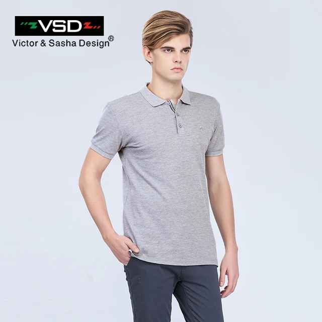 Виктор и Саша Дизайн 2017 Летом Случайные Печати Slim Fit Хлопок Поло Рубашки Мужчины С Коротким Рукавом Итальянский Известный Бренд Мужчины's Homme Y610