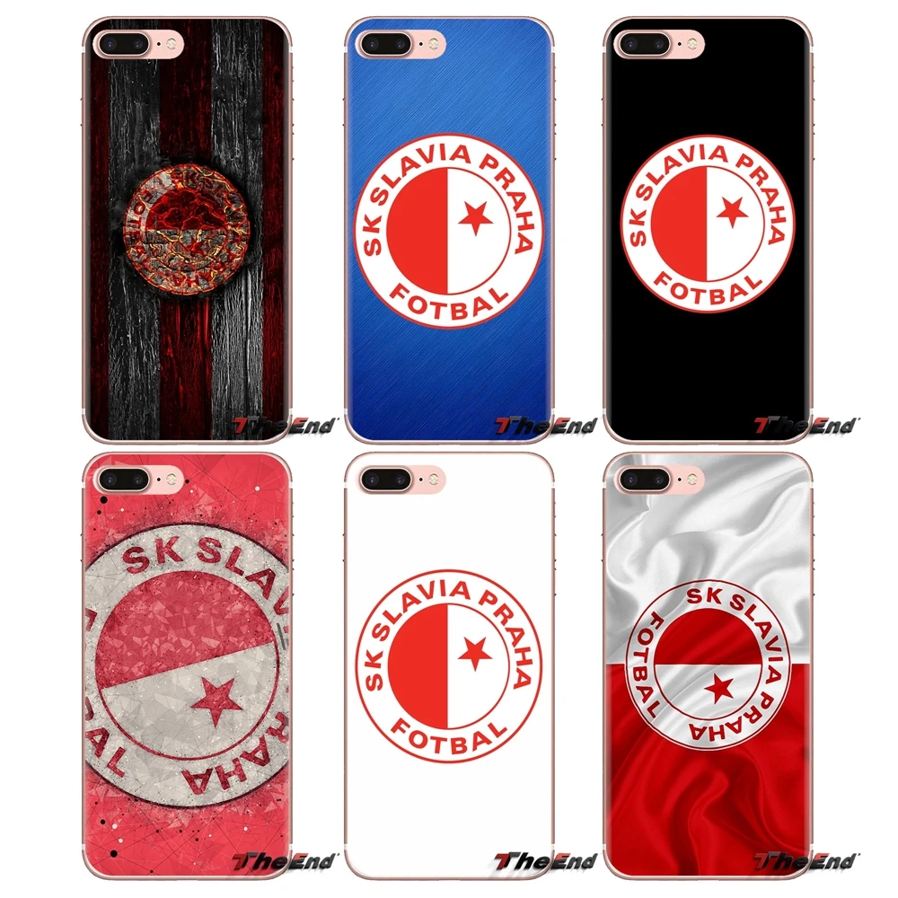 For Samsung Galaxy J1 J2 J3 J4 J5 J6 J7 J8 Plus 2018 Prime 2015 2016 2017 Sk Slavia Praha Sports Soft Transparent Cases Covers |