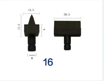 1 шт. гидравлический резак головка SC-12 SC-16 SC-20 SC-22 SC-25 гидравлический листорезный станок для специальной головки отключения зажим лезвия - Цвет: SC-16