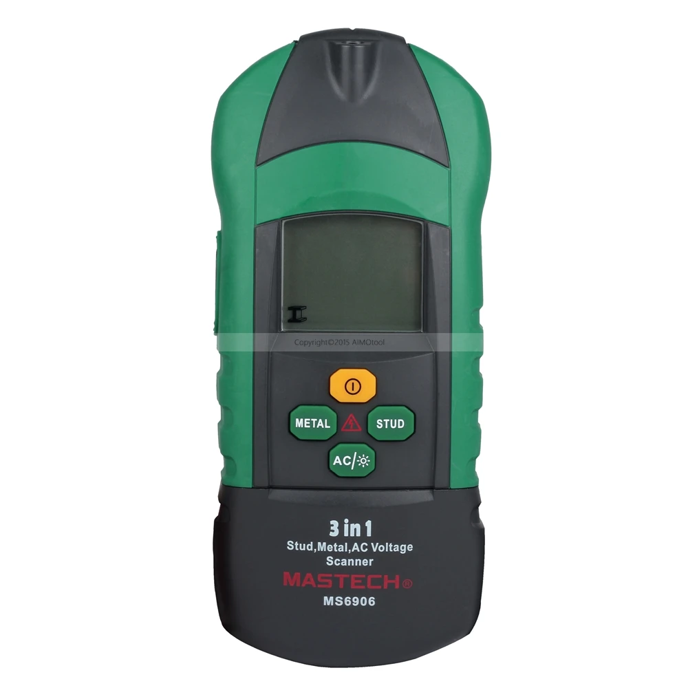 

MASTECH MS6906 3 in 1 Multi-function Stud Metal AC Voltage Scanner Detector Thickness Gauge w/ NCV Test