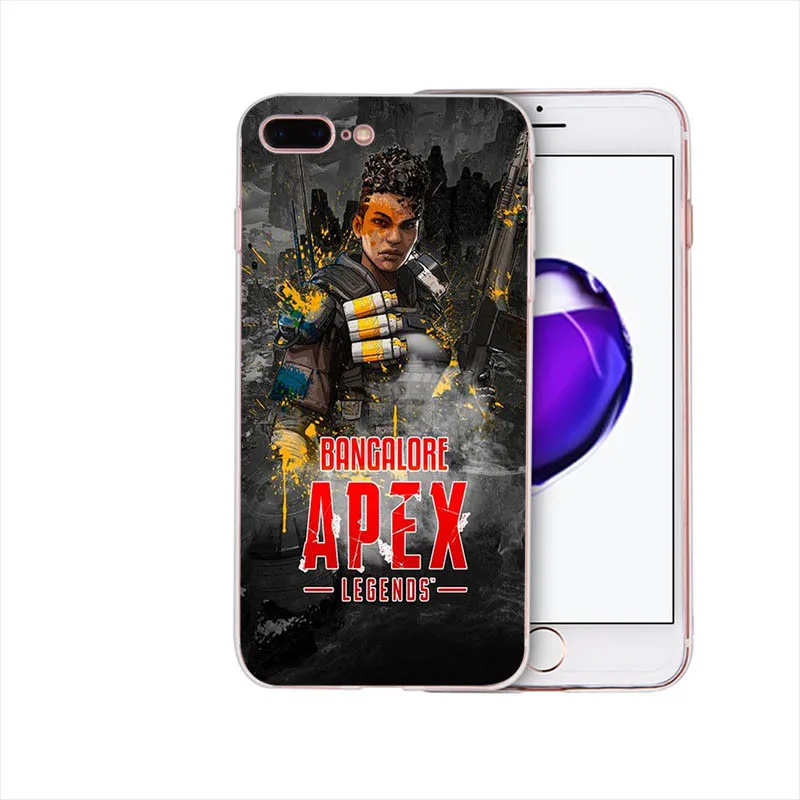 Apex legends мягкий силиконовый для мобильных телефонов Чехол для Apple iphone xr x xs max 7 8 plus 6 6s 5s se 5 10 чехол крутой дизайн мобильного корпуса