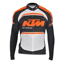 Pro Team KTM Cycling jersey 2017 long sleeves road bike shirts Breathable Cycle Clothing MTB maillot Ropa Ciclismo China G26