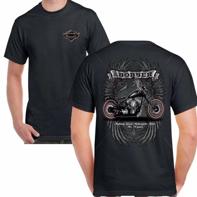 

Uomo T-Shirt Biker Bobber Vecchio Vintage Moto D'Epoca Chopper Moto 94