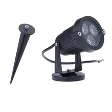 Светодиодный свет лужайки DC12V/AC85-265V 9 Вт светодиодные лампы IP65 Водонепроницаемый пейзаж Наружное освещение садовой дорожки светильник для водоемов Гарантия 3 года