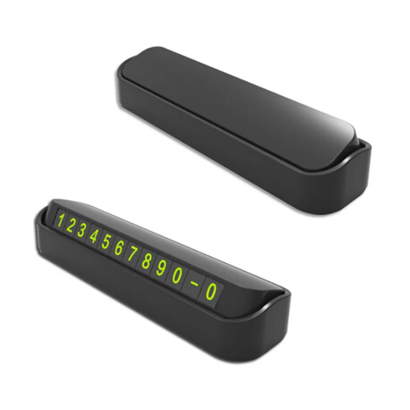 

2019 New Car Temporary Parking Card Phone Number Card Plate Auto Accessories for Citroen Picasso C1 C2 C3 C4 C4L C5 DS3 DS4 DS5