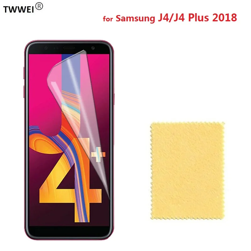

Clear LCD Screen Protector for Samsung Galaxy J4 Plus 2018 Protective Film for Samsung J4 Plus 2018 Screen Protector Film Foil