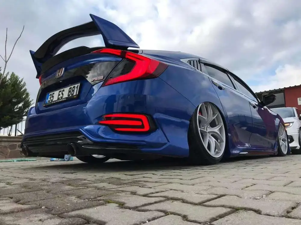 

DK motion for 2016--2018 Honda Civic sedan rear bumper light with led light hot sale