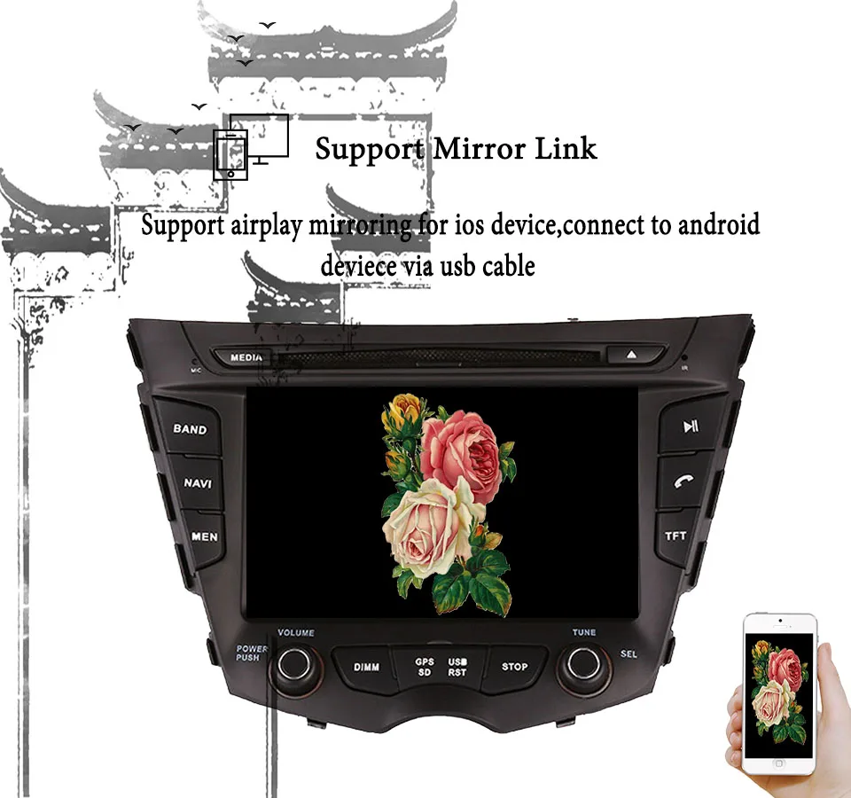 Top Android9.0 Octa core 4G+32G Car dvd radio Player multimedia pc tape gps monitor with 3/4g lte for Hyundai Veloster 2011-2016 DAB 4