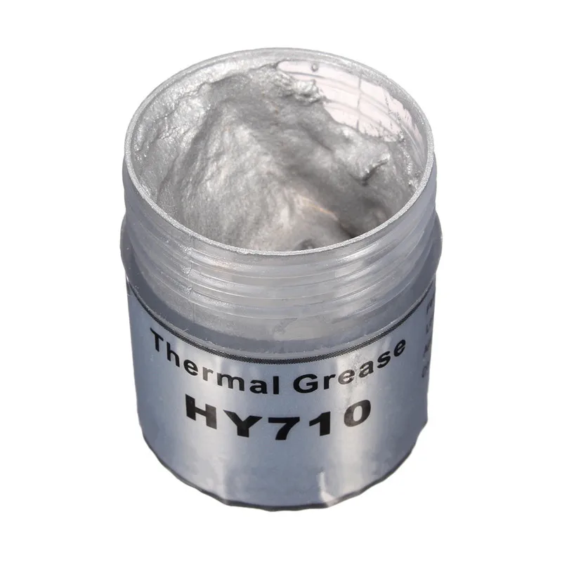 

1Pc HY710 10g Silver Thermal Grease Silicone Grease Conductive Grease Paste For CPU GPU Chipset Cooling Compound Silicone