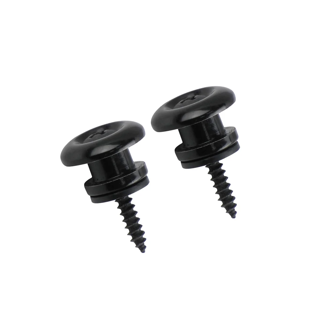 1 Pair Electric Guitar Strap Buttons Locks Mushroom Head Strap Lock