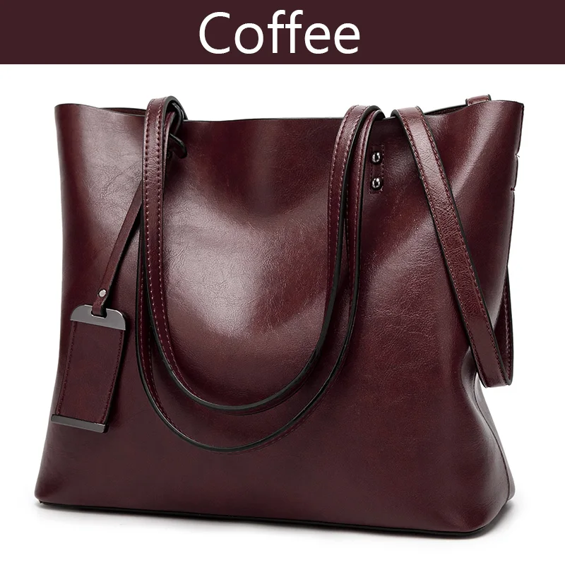 ZMQN 8 цветов сумки для женщин винтажные большие роскошные сумки масло воск кожаная сумка женская сумка через плечо Kabelka - Цвет: Coffee