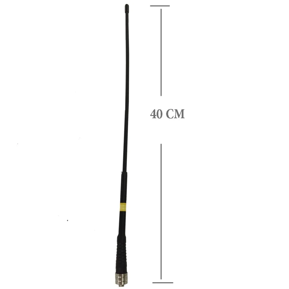 Radio Antenna SMA-F VHFUHF 144430MHz Soft Antenna for Kenwood BAOFENG UV-5R UV 5R 888S WOUXUN Ham Radio Walkie Talkie (212)
