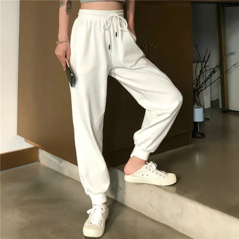 

Spring Summer Pants Women Clothes 2019 Korean Vintage Streetwear Casual Female Black Trousers Women High Waist Pants ZT2921
