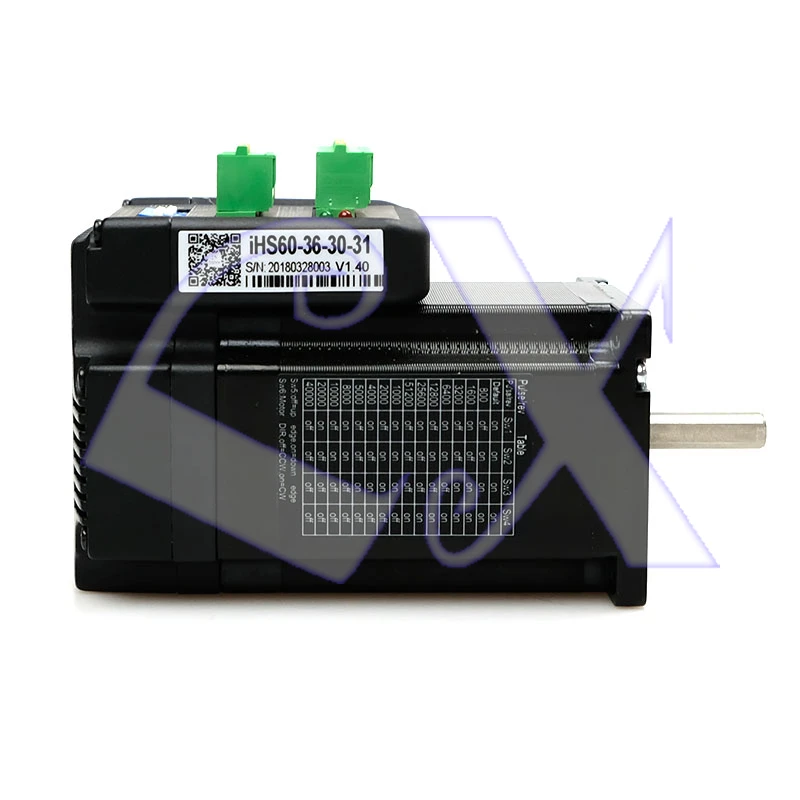 JMC IHS60 36 30 31 57 NEMA24 интегрированный цифровой шаговый двигатель с открытым контуром