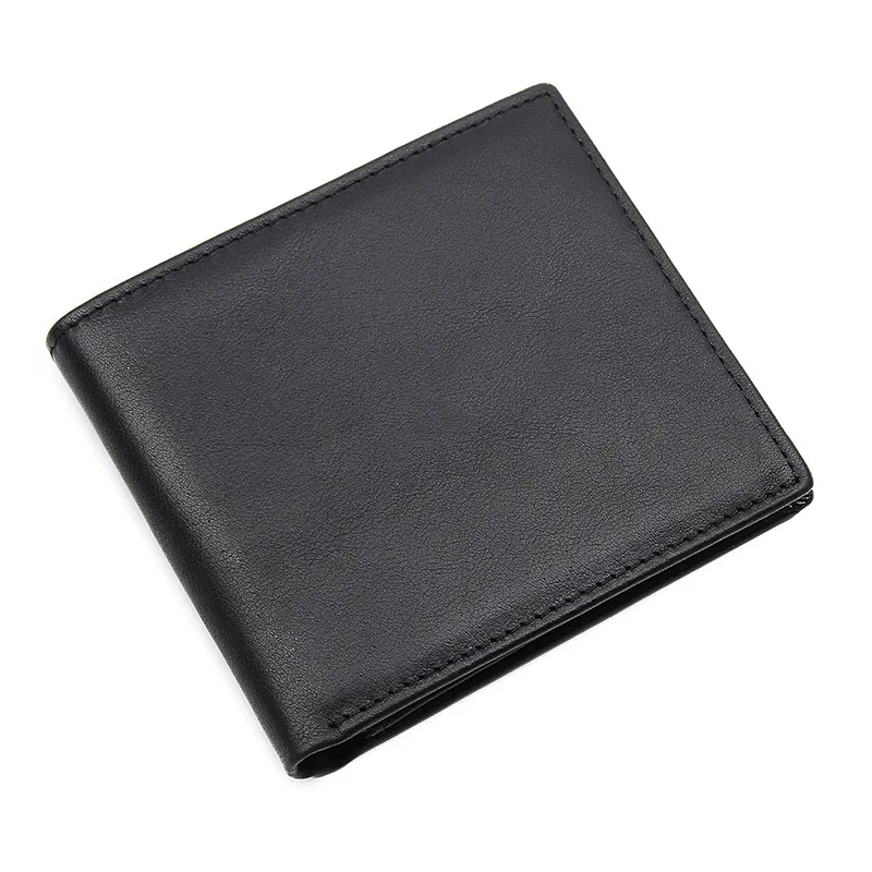 

Genuine Leather Men Wallets Vintage Handmade Multi-Functional Cowhide Coin Purse Card Wallet For Men R-8451