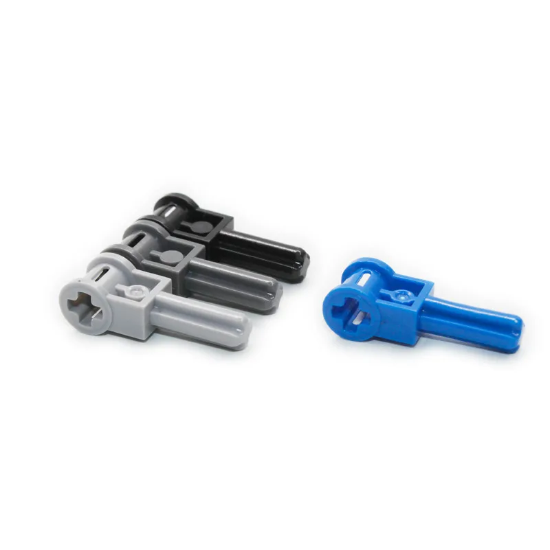 

30Pcs/lot Technic Axle 1.5 with Perpendicular Axle Connector (Technic Pole Reverser Handle) Compatible with 6553 Particles Toys