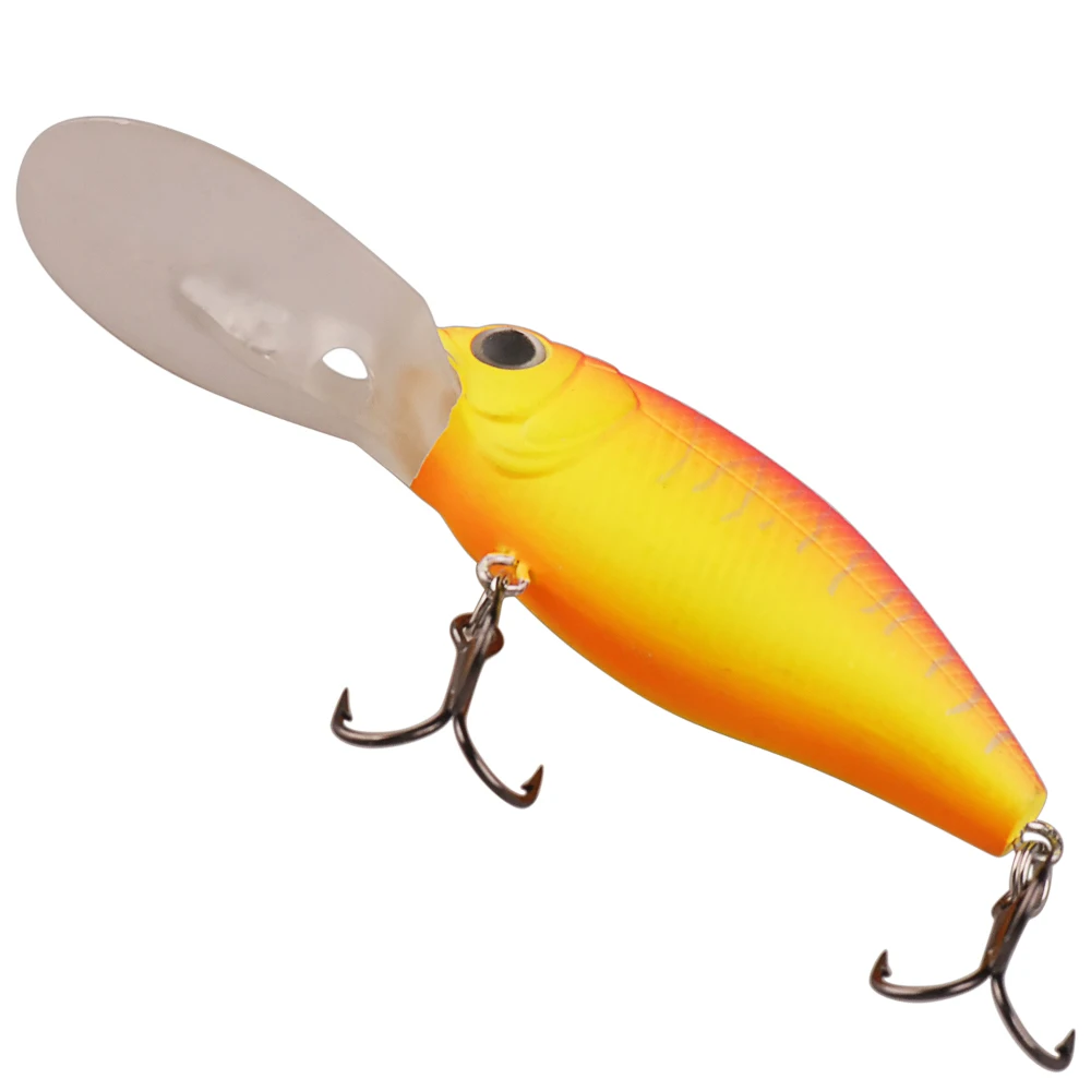 Приманка рыболовная с крючком 52 мм 7 г 0 5 м|leurre souple peche|crank baitfishing lure |