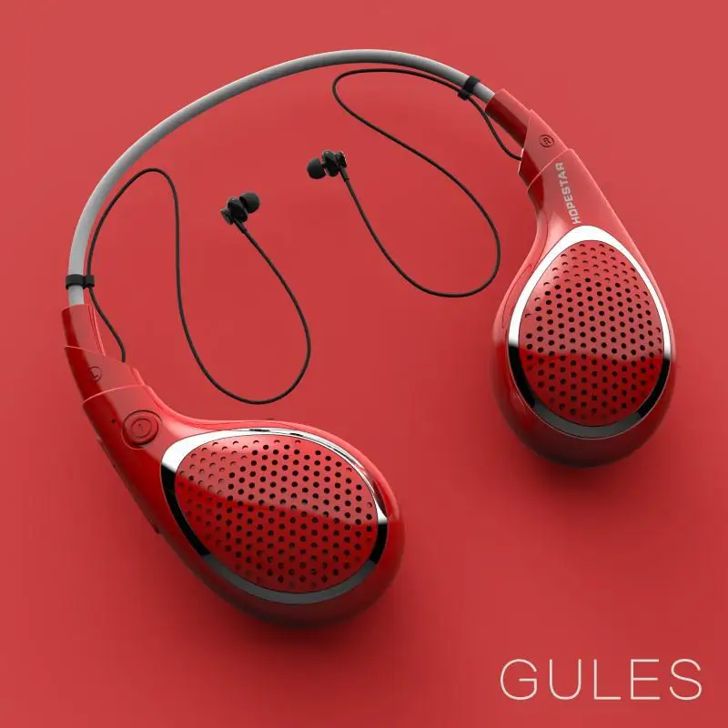 Портативный умный Bluetooth динамик гарнитура многоцелевой открытый стерео бас