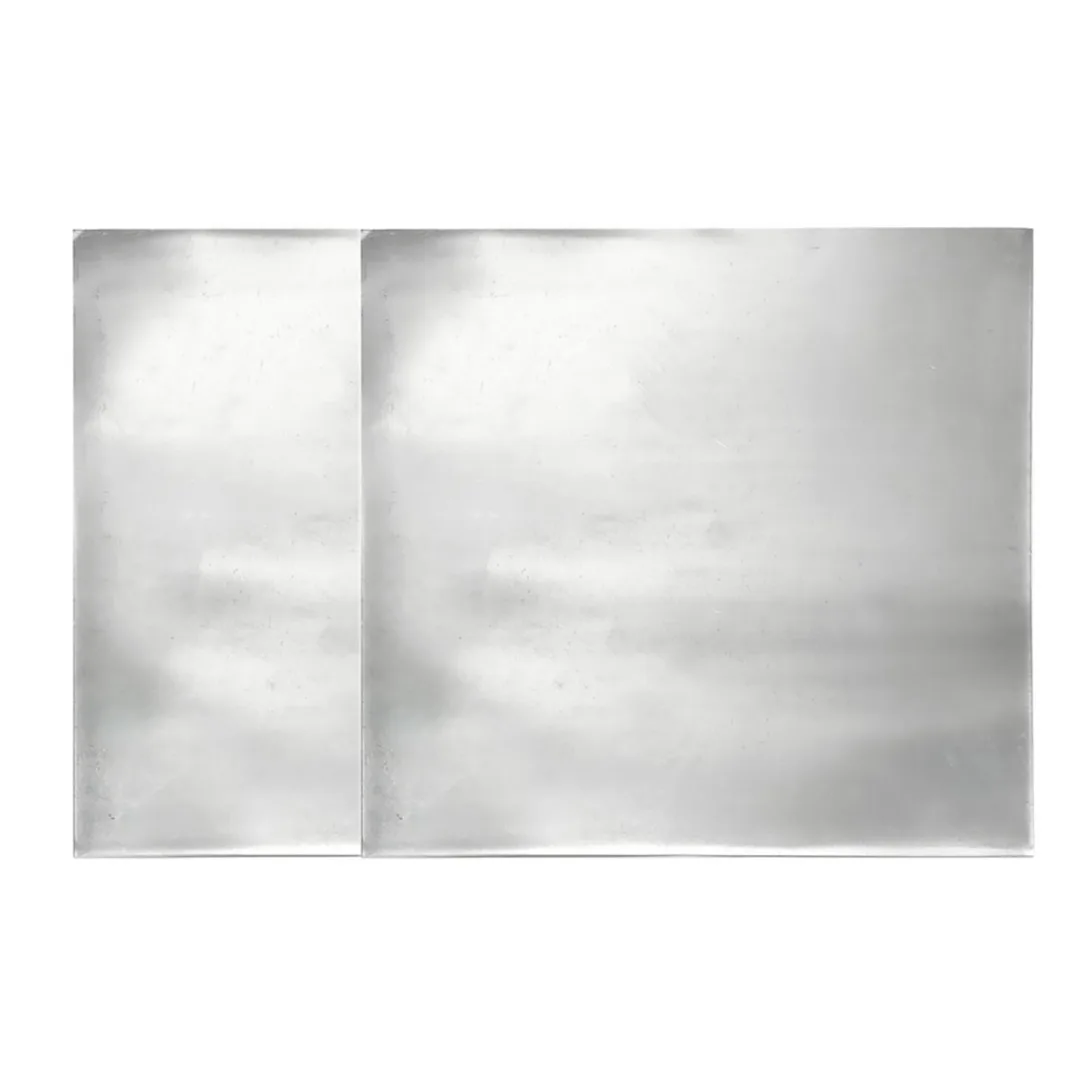 1pc High Purity Pure Zinc Plate Durable Zn Sheet Metal Foil For Science 100x100x0.5mm