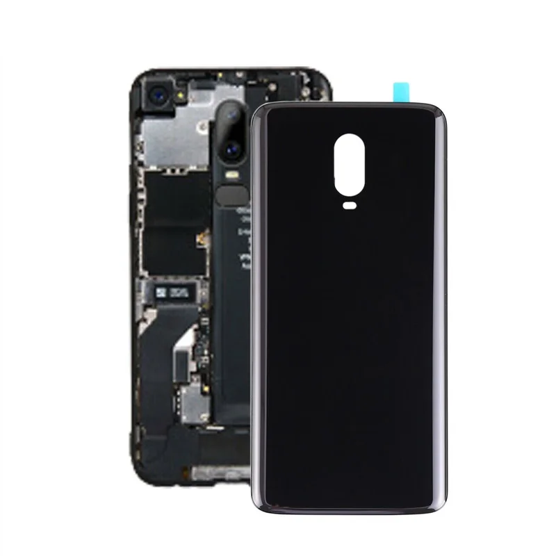 Крышка батарейного отсека оригинальное стекло для Oneplus 6 задняя крышка